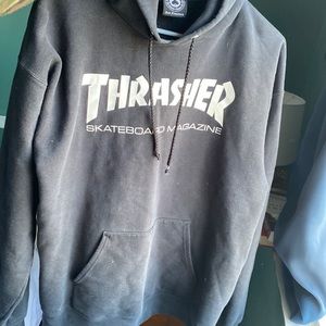 Vintage thrasher hoodie, medium